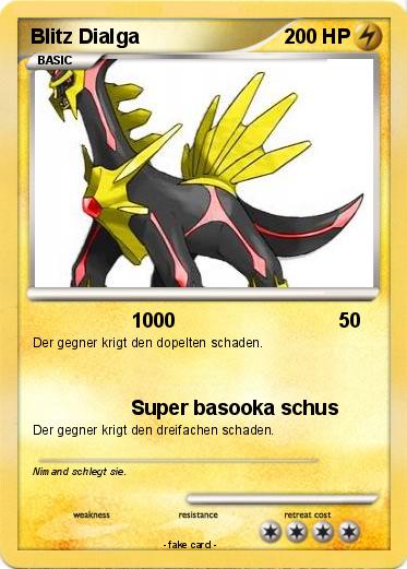 Pokemon Blitz Dialga