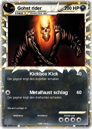 Pokemon Gohst rider
