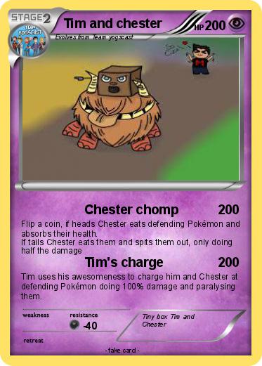 Pokemon Tim and chester