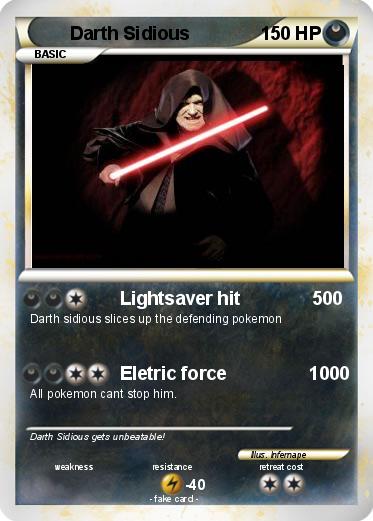 Pokemon Darth Sidious