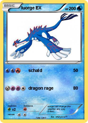 Pokemon luorge EX