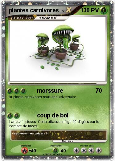 Pokemon plantes carnivores