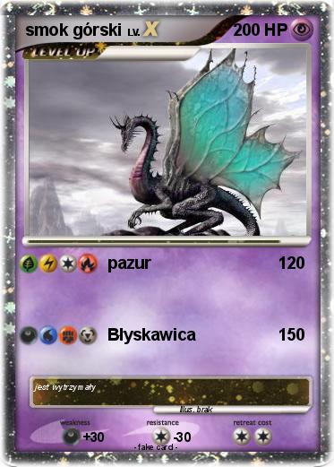 Pokemon smok górski