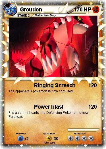 Pokemon Groudon