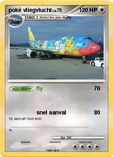 Pokemon poké vliegvlucht