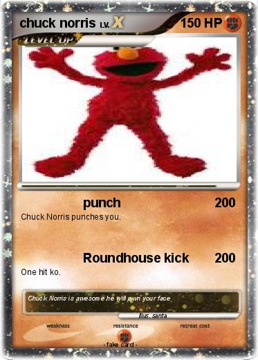 Pokemon chuck norris