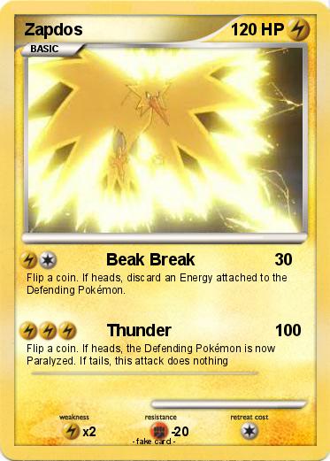 Pokemon Zapdos