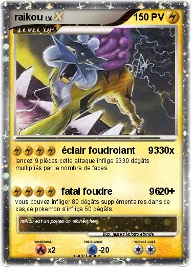 Pokemon raikou
