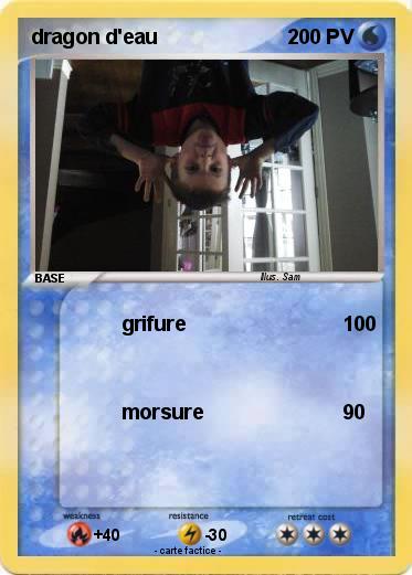 Pokemon dragon d'eau
