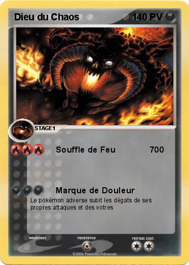 Pokemon Dieu du Chaos