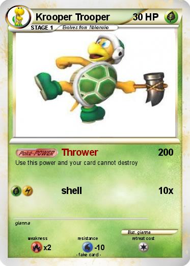 Pokemon Krooper Trooper