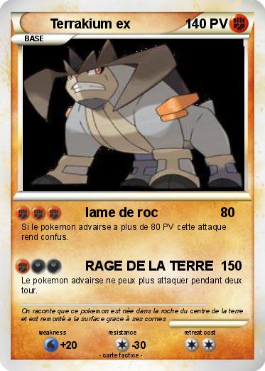 Pokemon Terrakium ex