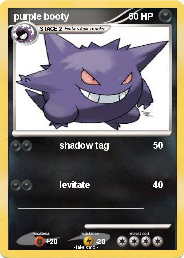 Pokemon purple booty