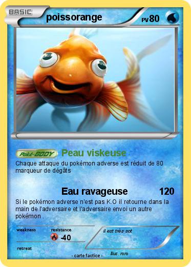 Pokemon poissorange