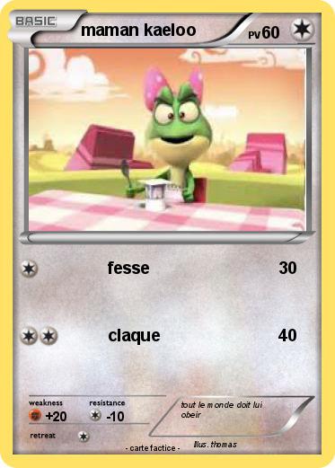 Pokemon maman kaeloo