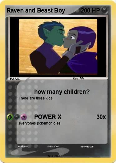 Pokemon Raven and Beast Boy