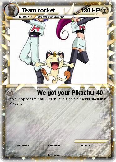 Pokemon Team rocket