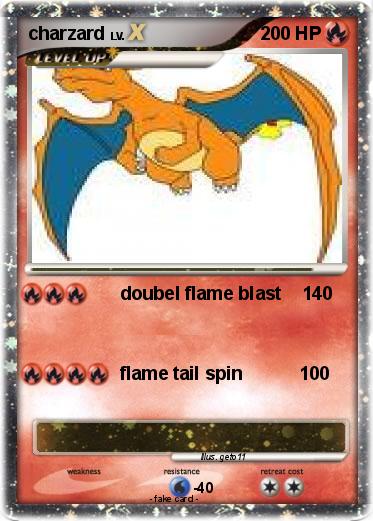 Pokemon charzard