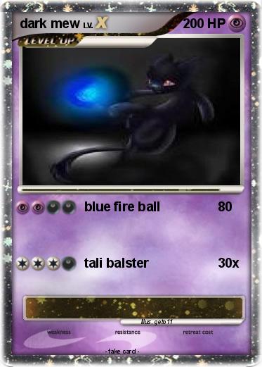Pokemon dark mew