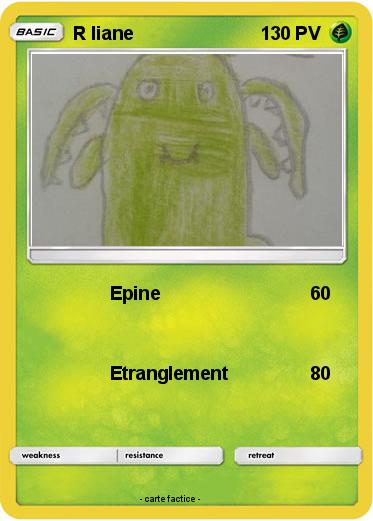 Pokemon R liane