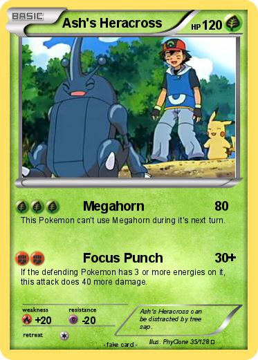 Pokemon Ash's Heracross