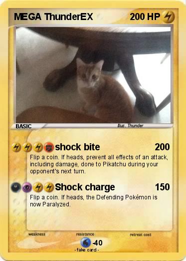 Pokemon MEGA ThunderEX