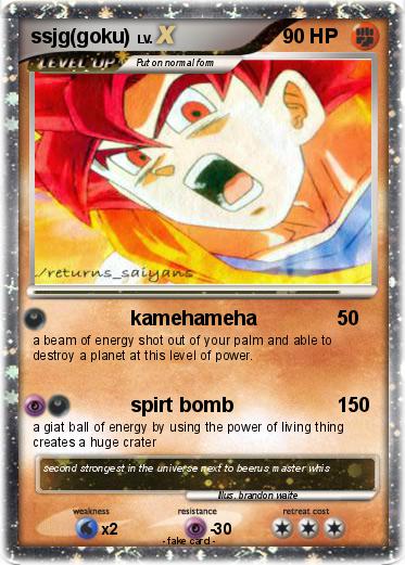 Pokemon ssjg(goku)
