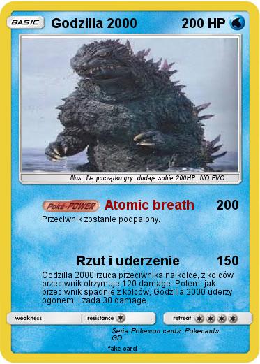 Pokemon Godzilla 2000