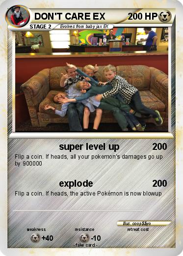 Pokemon DON'T CARE EX