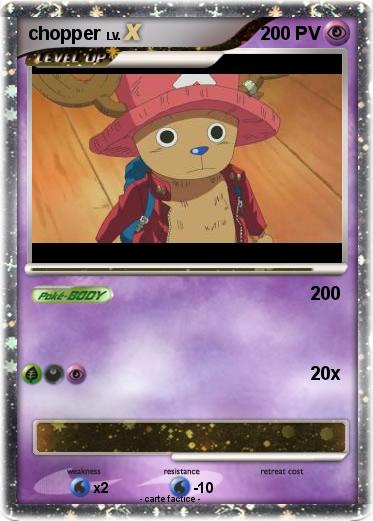 Pokemon chopper