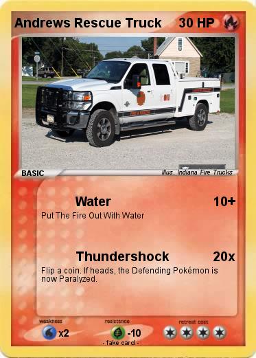 Pokemon Andrews Rescue Truck
