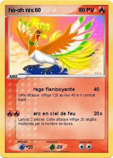 Pokemon ho-oh niv.60