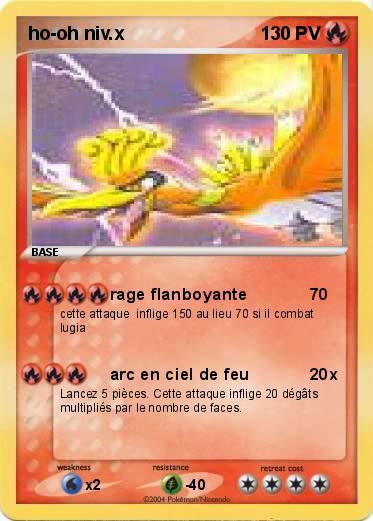 Pokemon ho-oh niv.x