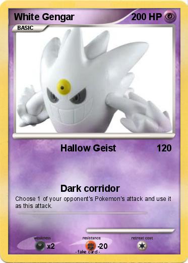 Pokemon White Gengar