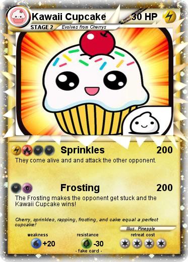 Pokemon Kawaii Cupcake