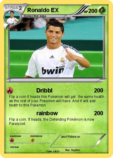 Pokemon Ronaldo EX