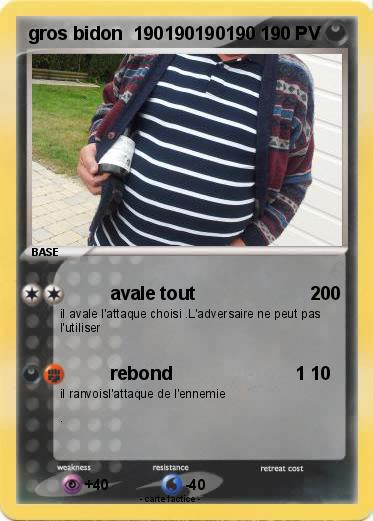 Pokemon gros bidon  190190190190