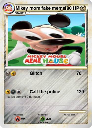 Pokemon Mikey mom fake meme
