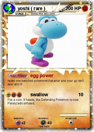 Pokemon yoshi ( rare )