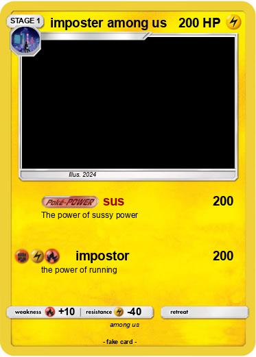 Pokemon imposter among us
