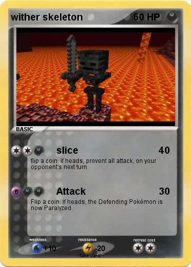 Pokemon wither skeleton