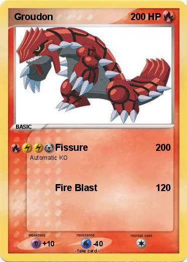 Pokemon Groudon