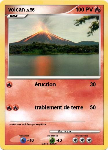 Pokemon volcan