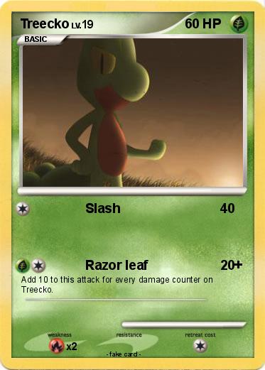 Pokemon Treecko