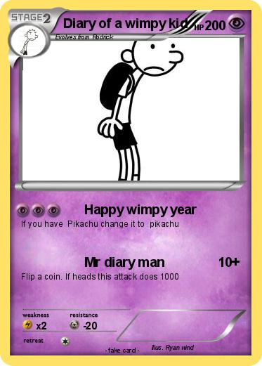 Pokemon Diary of a wimpy kid