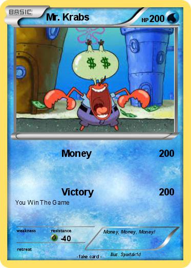 Pokemon Mr. Krabs