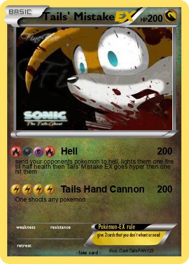 Pokemon Tails' Mistake