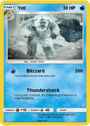 Pokemon Yeti