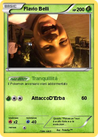 Pokemon Flavio Belli