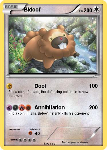 Pokemon Bidoof